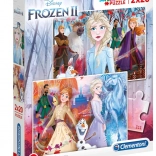 Puzzle 2x20 Super Color La Reine des Neiges 2