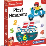 Educational Puzzle First Numbers 9×2 Pieces CLEMENTONI