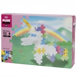 Plus-Plus BIG Pastel Unicorn – construction set for kids (50 pcs)