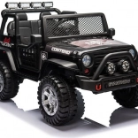 Kids' Electric Ride-On Car 4x4, Black