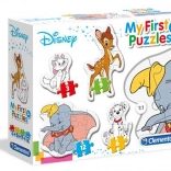 mes premiers puzzles disney animaux clementoni