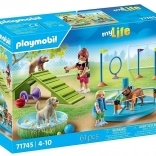 Playmobil myLife hondenspeeltuin en agilitybaan