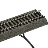 ROCO LINE straight track with roadbed 115 mm (H0) with digital input