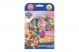 Feutres à souffler avec pochoirs pour filles Paw Patrol, 6 pcs