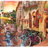 Puzzle Mit dem Fahrrad durch die Toskana 1000 Teile