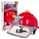 Interactieve brandweerhelm voor kinderen 3+ met licht, sirene en verstelbare omtrek