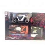 RC car with 27 MHz remote control for kids