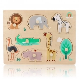 Puzzle en bois avec poignées Safari