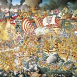Puzzel Slag bij Trafalgar 2000 stukjes van HEYE