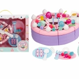 Birthday Cake Set with Tableware and Candles