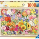 Puzzle 1000 Pieces Blooming Flowers