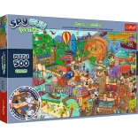 Puzzle 500 pièces Spy Guy Lost Items Europe