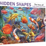 Puzzle Hidden Shapes : Vie sous-marine
