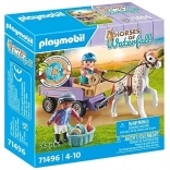 Set de figurines PLAYMOBIL Horses – calèche pour chevaux