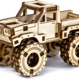 Wooden 3D Puzzle – Monster Truck to Assemble