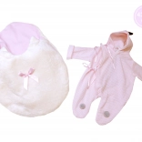 Doll Outfit for New Born with Dinosaur Design