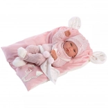 Realistic Baby Doll with All-Vinyl Body 40 cm