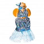 Ensemble de carnaval sirène - robe et diadème