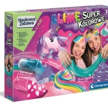 Naukowa Zabawa Super Colorful Slimes