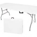 FEST 180 Folding Banquet Table, White