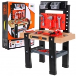 Établi de bricolage pour enfants 64 pièces avec outils et accessoires