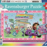Ravensburger puzzel Gabby’s magische huis 2x24 stukjes