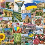 Puzzle EUROGRAPHICS Ukraine 1000 Teile
