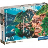 puzzle 1500 pièces hallstatt – emballage compact et écologique