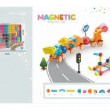 Magnetic 3D Building Set, 80 Pieces