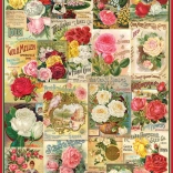 EUROGRAPHICS Puzzle Katalog der Samen: Rosen 1000 Teile