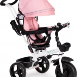 Kinderdrietrike met 360° draaibare zit roze ECOTOYS