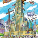 Puzzle DoodleTown: Empire State 1000 Teile