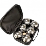 Petanque set in nylon tas