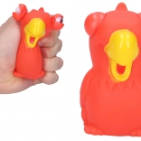 Knijpbare papegaai 8 cm