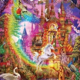 Rainbow Castle Puzzle 500 pieces