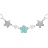 Jouet suspendu pour poussette avec soleil et étoiles