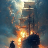 Puzzel met vlammen 1000 stukjes