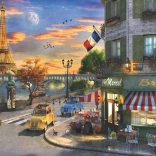 Puzzle Ravensburger Coucher de soleil à Paris 2000 pièces