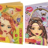 Stickervel-boek – kleed je pop aan A5