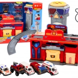 Rescue Center with Firefighters and Hospital – 6-Piece Vehicle Set