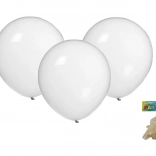 Inflatable balloons 30 cm – set of 10, transparent