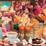 trefl puzzle premium plus tea time tout est magnifique 1000 pièces