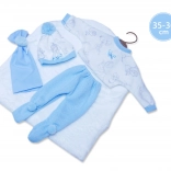 Llorens outfit for New Born doll 35–36 cm, 3-piece set with blanket