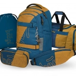Set scolaire BAAGL Skate Max Duo : sac à dos, trousse, sac de gym, sac de sport et banane
