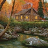 Puzzle COBBLE HILL Weekendtoevlucht 500 stukjes