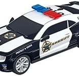 Slot car CHEVROLET Camaro Sheriff GO/GO+ 1:43