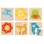 Goki karemo animaux en bois