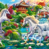 Puzzel 260 Unicorn Garden – eenhoorntjestuin