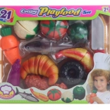 Vegetable and Bakery Cutting Set for Children