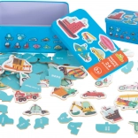 Puzzle en Boîte Véhicules